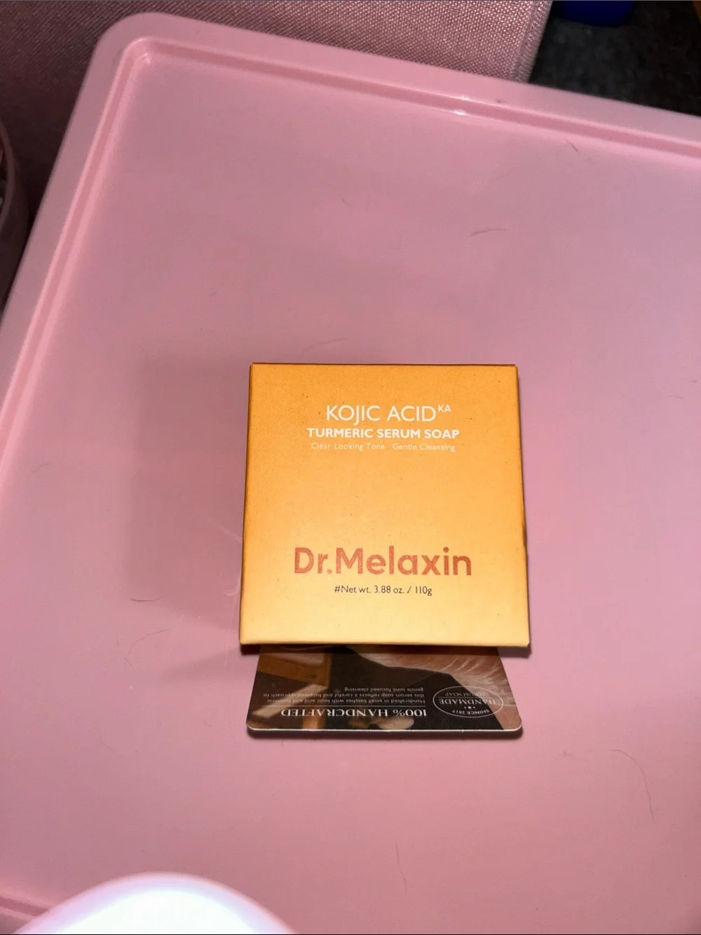 Kojic Acid Turmeric Serum Soap - Pink Packaging
